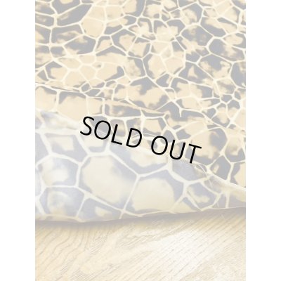 画像4: 生地：へび亀柄ポリエステル（キャメル）