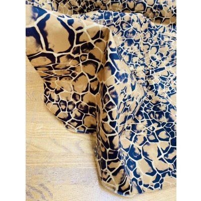 画像6: 生地：へび亀柄ポリエステル（キャメル）