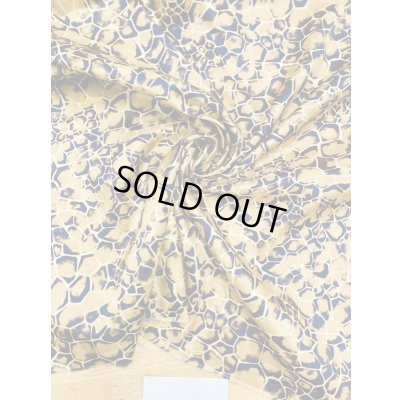 画像7: 生地：へび亀柄ポリエステル（キャメル）