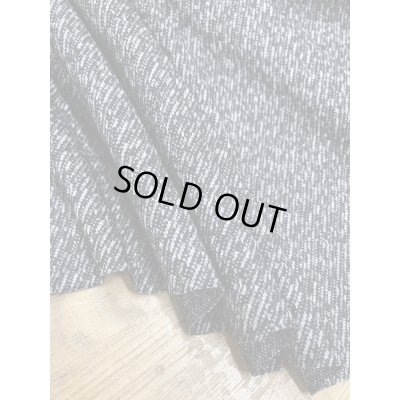 画像5: 生地：ウール／ポリエステルヨロケジャガードニット（黒系）