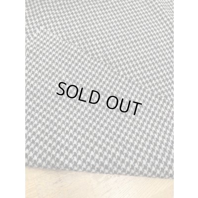 画像3: 生地：ウール100％千鳥格子柄（グレー／紺）