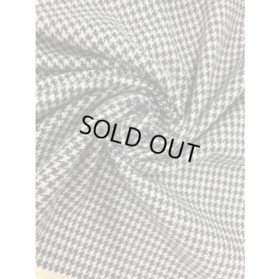 画像6: 生地：ウール100％千鳥格子柄（グレー／紺）