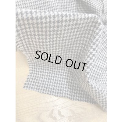 画像7: 生地：ウール100％千鳥格子柄（グレー／紺）