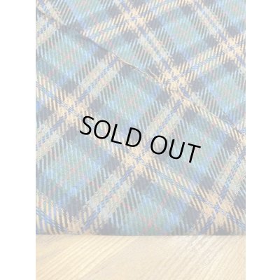 画像3: 生地：ポリウールチェック柄織り厚手（グリーン系）