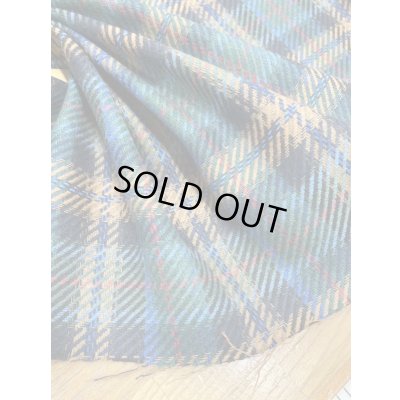 画像5: 生地：ポリウールチェック柄織り厚手（グリーン系）