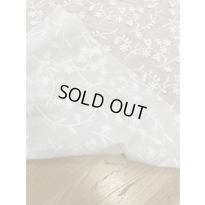 画像3: 生地：綿100％刺繍レース（白）