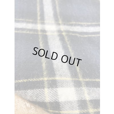 画像5: 生地：綿100％チェック柄裏起毛コットン（紺）