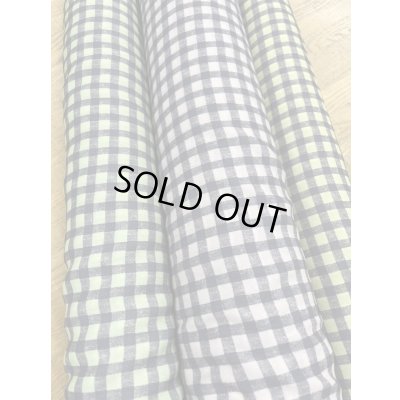 画像7: 生地：チェック柄ポリエステルプリント（くすみグリーン）