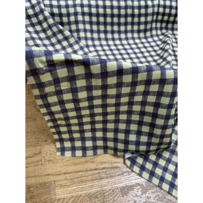 画像7: 生地：チェック柄ポリエステルプリント（イエローグリーン）