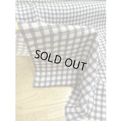 画像9: 生地：チェック柄ポリエステルプリント（くすみピンク）