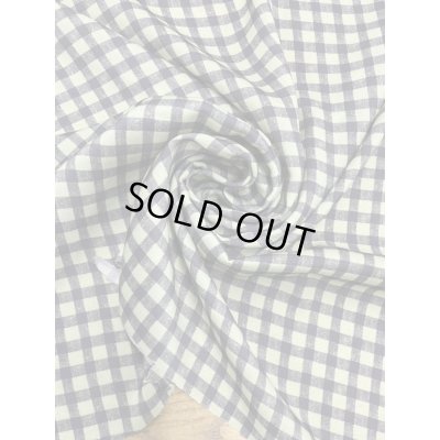 画像5: 生地：チェック柄ポリエステルプリント（くすみグリーン）