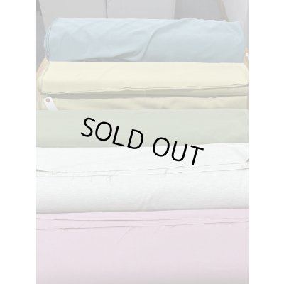 画像7: 生地：リネン風ポリエステルストレッチ（くすみブルー）