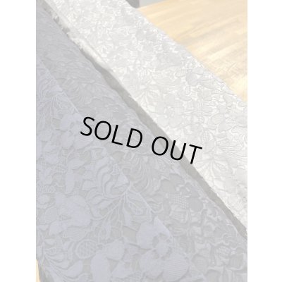 画像9: 生地：ポリエステル100％花柄ジャガード（グレー）