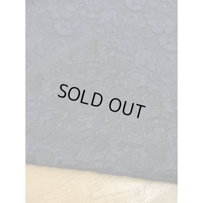 画像3: 生地：ポリエステル100％花柄ジャガード（紺）