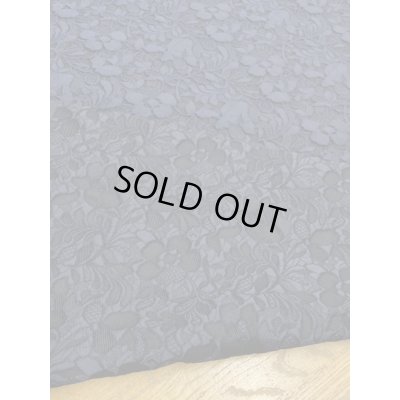 画像4: 生地：ポリエステル100％花柄ジャガード（紺）