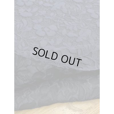 画像5: 生地：ポリエステル100％花柄ジャガード（紺）