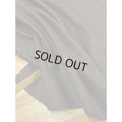 画像5: 生地：ウール・ナイロン・ポリ、ラメ入りネップツイード（茶／黒）