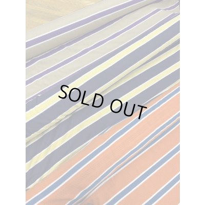 画像8: 生地：綿100％太ボーダー穴あきニット（紺／黄／白）