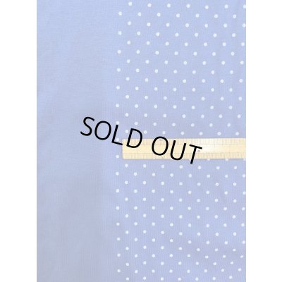 画像3: 生地：綿100％水玉柄天竺ニット（ブルー／白）