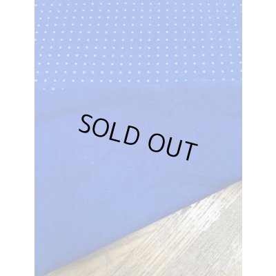 画像5: 生地：綿100％水玉柄天竺ニット（ブルー／白）