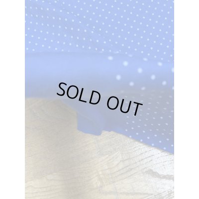 画像7: 生地：綿100％水玉柄天竺ニット（ブルー／白）