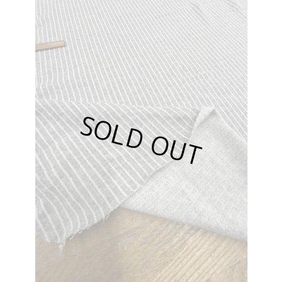 画像5: 生地：綿100％縦縞織りニット（グレー／白）