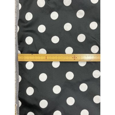 画像3: 生地：ポリエステル100％Wフェイスドットジャガード（黒／白）