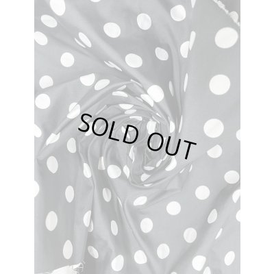 画像7: 生地：ポリエステル100％Wフェイスドットジャガード（黒／白）