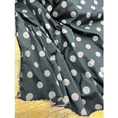 画像6: 生地：ポリエステル100％Wフェイスドットジャガード（黒／ベージュピンク）