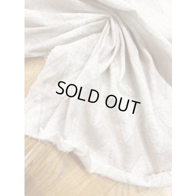 画像5: 生地：綿100％ジグザグ柄ジャガードニット（ベージュ／ピンク）