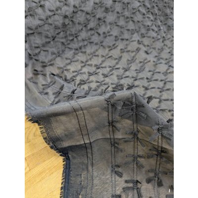 画像4: 生地：ポリエステル100％ シフォンリボン装飾（黒）