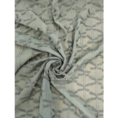 画像7: 生地：ポリエステル100％ シフォンリボン装飾（緑）