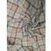 画像7: 生地：ポリエステルチェックボイル（ベージュ×ブルー） (7)