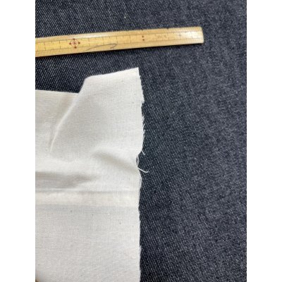 画像3: 生地：デニムネイビー 裏シーチング貼りデニム（裏：生成）