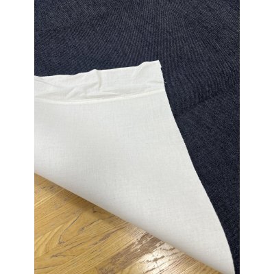 画像4: 生地：デニムネイビー 裏シーチング貼りデニム（裏：生成）