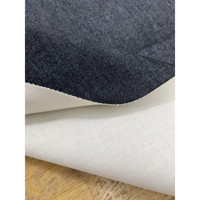 画像5: 生地：デニムネイビー 裏シーチング貼りデニム（裏：生成）