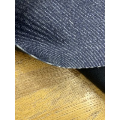 画像6: 生地：デニムネイビー 裏シーチング貼りデニム（裏：濃紺）