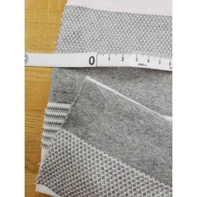 画像3: 生地：ボーダー柄鹿の子ニット