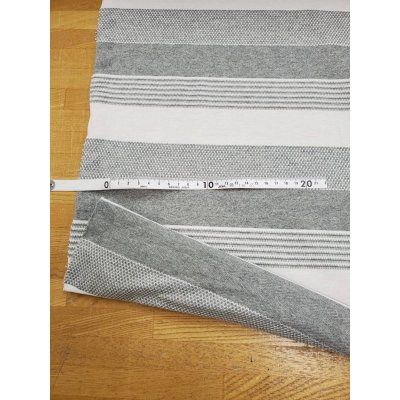 画像6: 生地：ボーダー柄鹿の子ニット