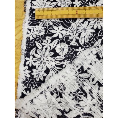 画像5: 生地：ボーダードビー織花柄プリント