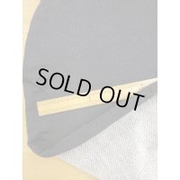 生地：撥水オーガニックコットンミニ裏毛（ブラック）