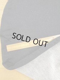 生地：撥水オーガニックコットンミニ裏毛（ブラック）