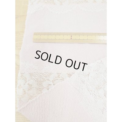 画像2: 生地：太ボーダーレースニット（ピンク）