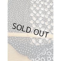 生地：水玉柄薄手綿ローン（レース加工）