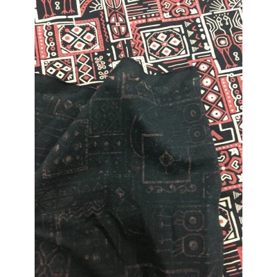 画像3: 生地：エスニック柄天竺（黒）