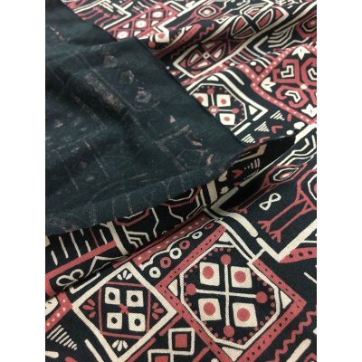 画像5: 生地：エスニック柄天竺（黒）