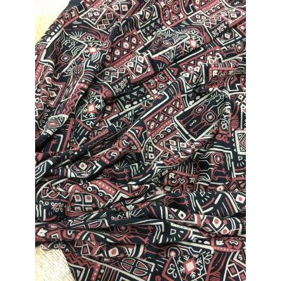 画像6: 生地：エスニック柄天竺（黒）