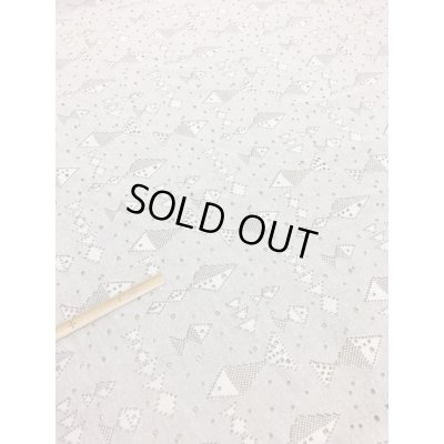 画像4: 生地：魚柄穴あき加工綿ニット（白）