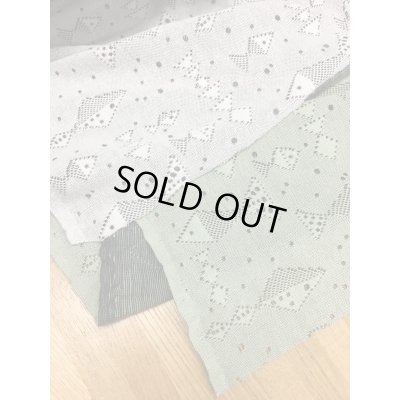 画像7: 生地：魚柄穴あき加工綿ニット（白）