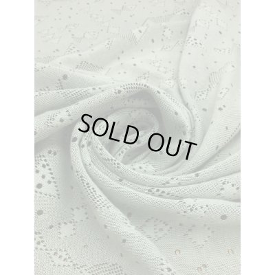 画像4: 生地：魚柄穴あき加工綿ニット（緑）